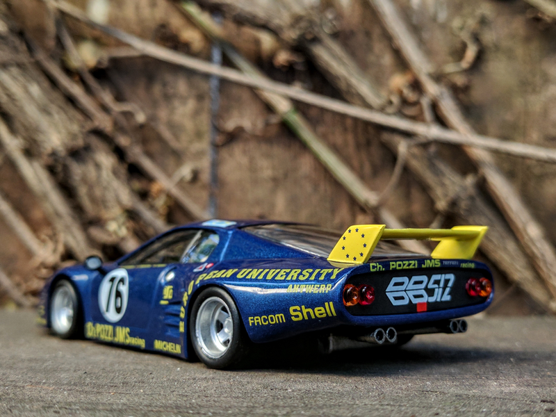 Illustration for article titled Ferrari's Blue Whale Boxer: Pozzi 512BB/LM, Le Mans 1980